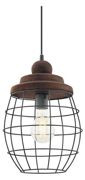 Eglo 49499 - Lustr BAMPTON 1xE27/60W/230V