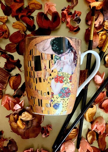 Porcelánový hrnek Klimt The Kiss 350 ml