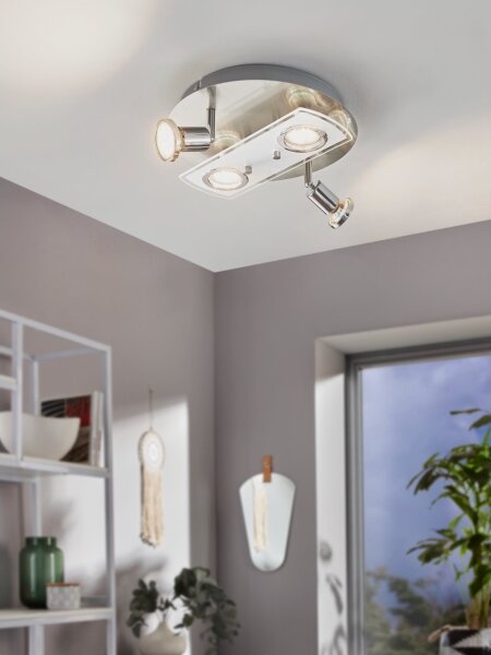 Eglo 32001 - LED Stropní svítidlo PAWEDO 1 4xGU10-LED/3W/230V