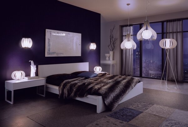 Eglo 95612 - Stojací lampa STELLATO 2 1xE27/60W/230V