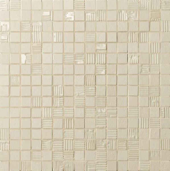 Keramická Mozaika Mat&More white 30,5x30,5