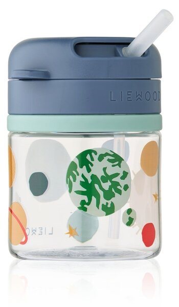 Dětská lahev s brčkem Pavia Universe 280 ml