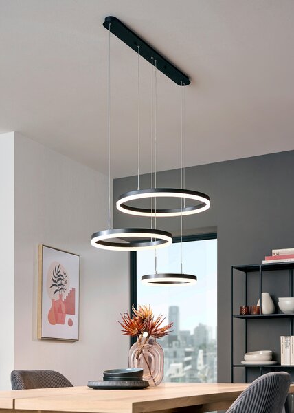 ZÁVĚSNÉ LED SVÍTIDLO, 78/50/120 cm Novel - Závěsná světla