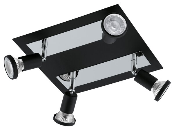 Eglo 94966 - LED Bodové svítidlo SARRIA 4xGU10-LED/5W/230V