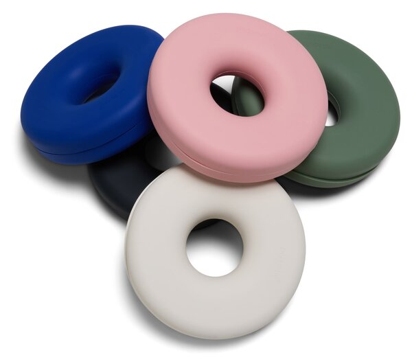 Silikonový organizér kabelů Bagel Bubble Gum
