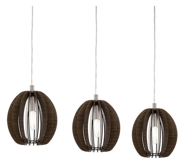 Eglo 94641 - Lustr COSSANO 3xE14/60W/230V