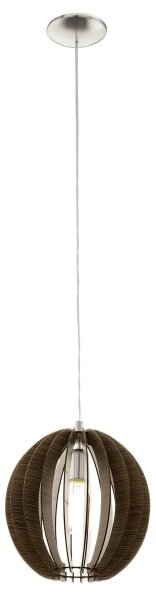 Eglo 94635 - Lustr COSSANO 1xE27/60W/230V