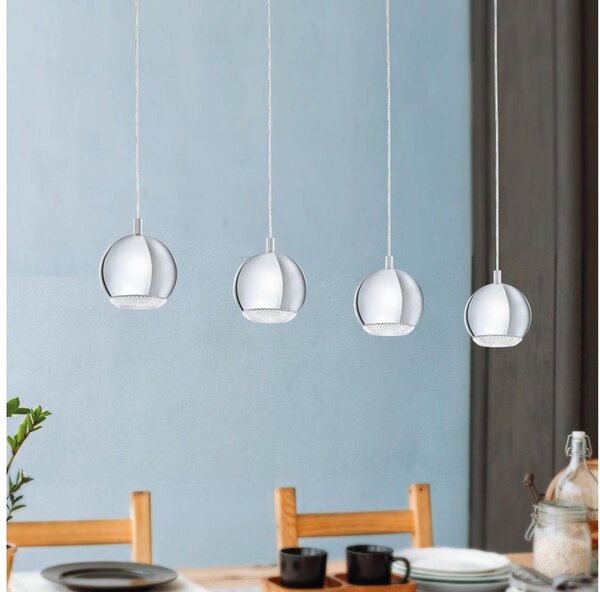 Eglo 95912 - LED Lustr CONESSA 4xGU10-LED/4W/230V