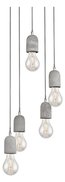 Eglo 95524 - Lustr SILVARES 5xE27/60W/230V