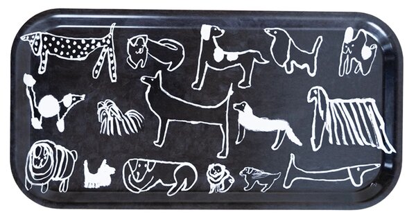 Servírovací tác Dogs by Freja Erixån 43 × 22 cm