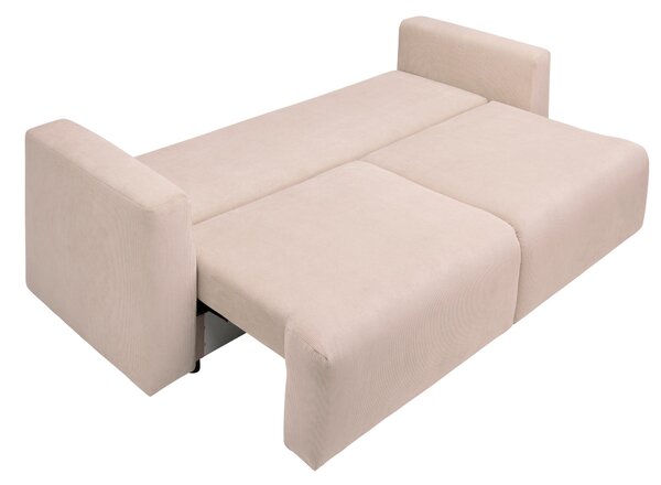 ROZKLÁDACÍ POHOVKA, textil, béžová Carryhome - Rozkládací sedačky