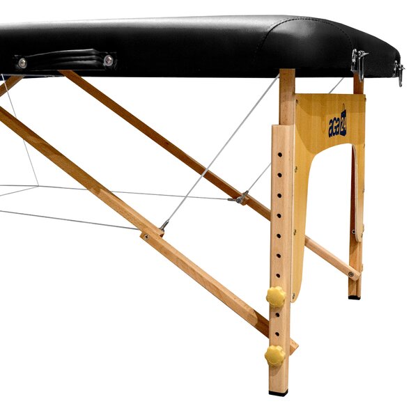Aga Dřevěné masážní lehátko MR6150 Černé