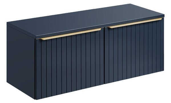 Koupelnová skříňka s deskou SANTA FE Blue D120/1 | 120 cm