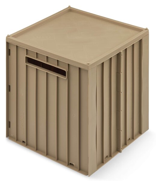 Skládací box s víkem Elijah Oat