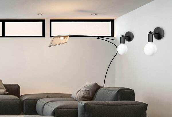 TooLight Nástěnná lampa Bulb černá 392205