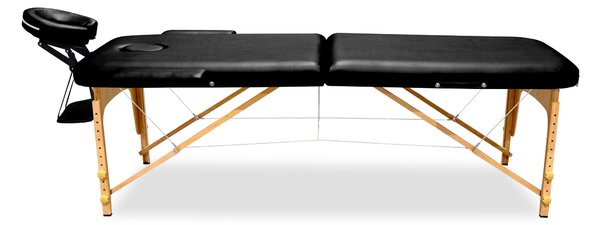 Aga Dřevěné masážní lehátko MR6150 Černé
