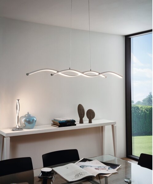 Eglo 96103 - LED lustr LASANA 2 2xLED/9W/230V