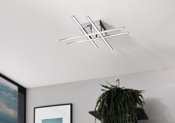 Eglo 95568 - LED stropní svítidlo LASANA 1 LED/24W/230V