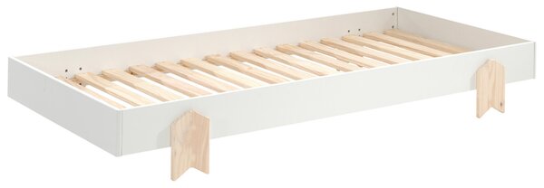 POSTEL PRO DĚTI A MLÁDEŽ, 90/200 cm bílá MID.YOU - Dětské postele, Online Only