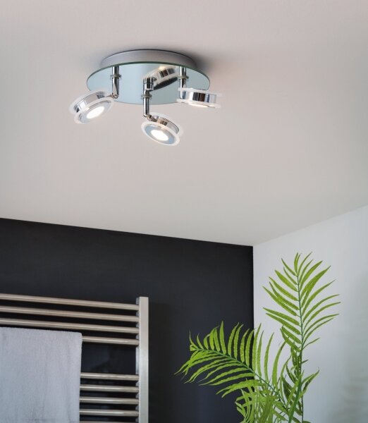Eglo 95279 - LED bodové koupelnové svítidlo AGUEDA 3xLED/3,3W/230V IP44