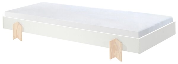 POSTEL PRO DĚTI A MLÁDEŽ, 90/200 cm bílá MID.YOU - Dětské postele, Online Only