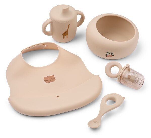 Set nádobí pro miminko Baby Starter Apple Blossom