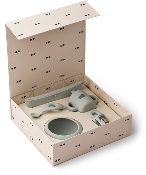 Set nádobí pro miminko Baby Starter Dove Blue