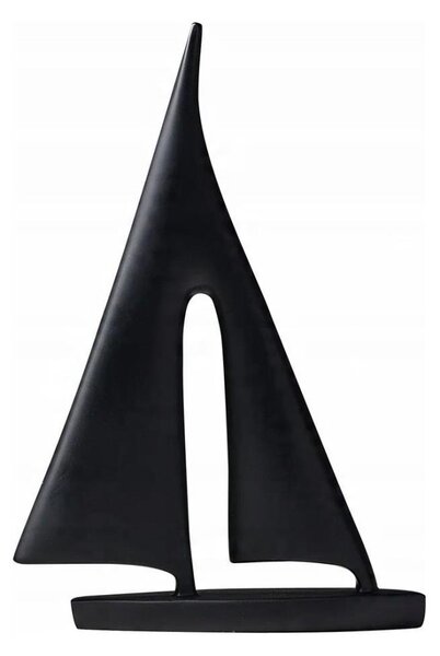 Stolní dekorace 28 cm pryskyřice/černá