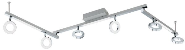 Eglo 96183 - Bodové svítidlo CARDILLIO 1 6xLED/3,2W + 3xLED/3,3/230V