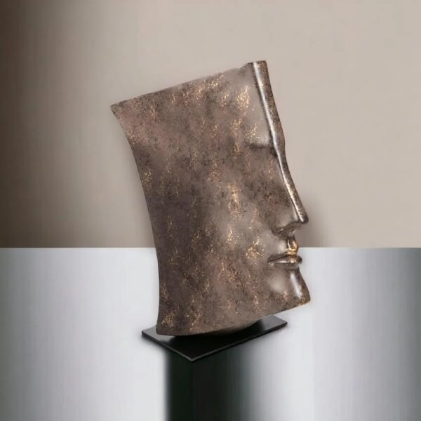 Stolní dekorace 35x16x25 cm pryskyřice/měděná