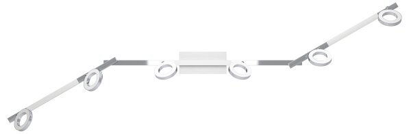 Eglo 96183 - Bodové svítidlo CARDILLIO 1 6xLED/3,2W + 3xLED/3,3/230V