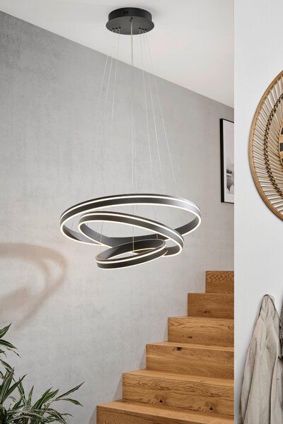 ZÁVĚSNÉ LED SVÍTIDLO, 80/200 cm Dieter Knoll - Závěsná světla