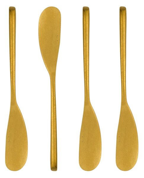 Sada nožů na máslo Antique Gold – 4 ks