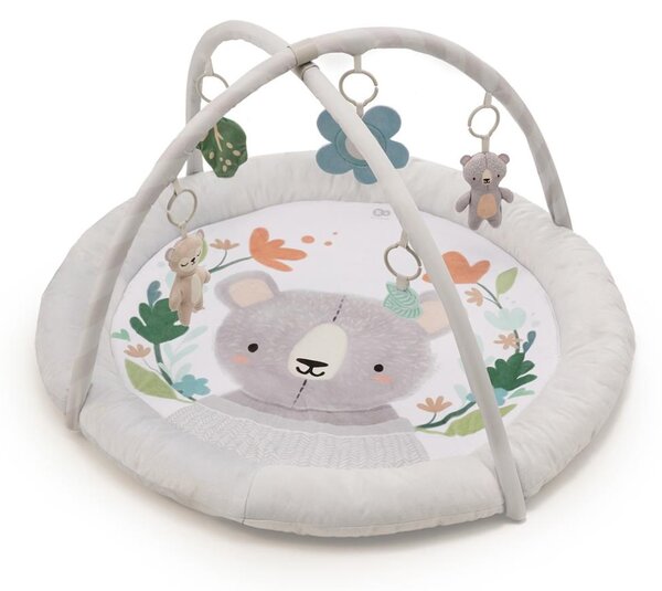 KINDERKRAFT - Dětská hrací deka COZYPLAY šedá