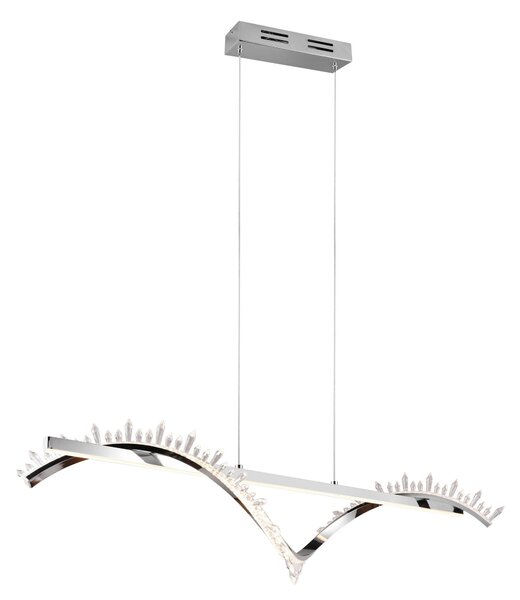 ZÁVĚSNÉ LED SVÍTIDLO, 100/26/150 cm Ambiente - Závěsná světla