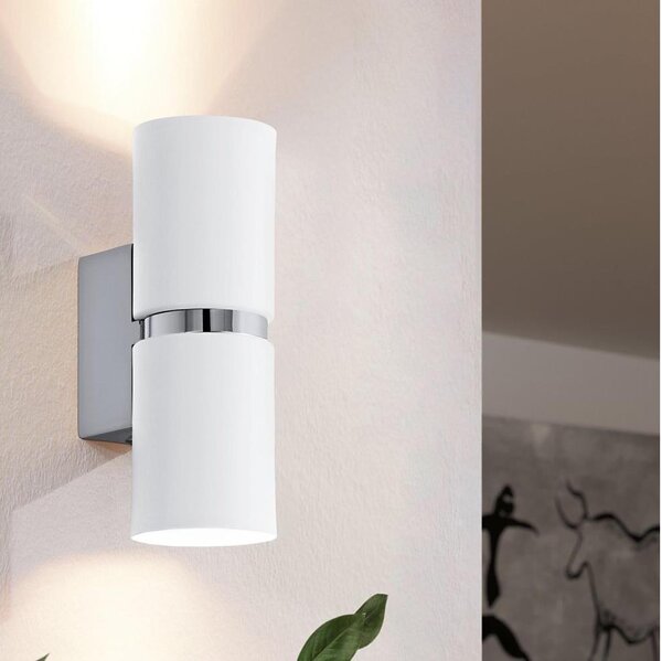 Eglo 95368 - LED nástěnné svítidlo PASSA 2xGU10-LED/4W/230V