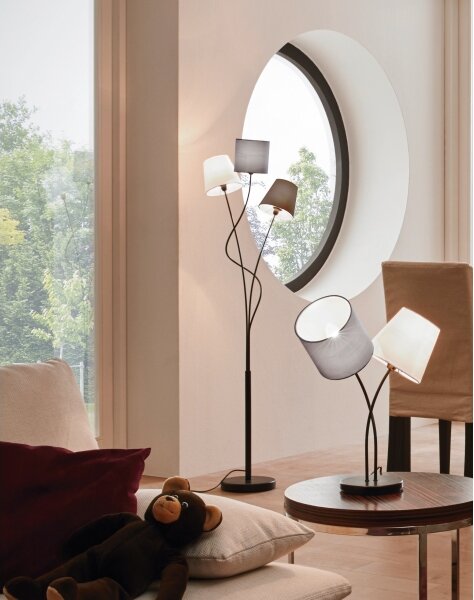 Eglo 94995 - Stojací lampa MARONDA 3xE14/40W/230V