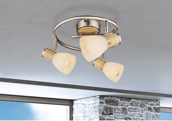 Globo 54352-3 - Bodové svítidlo GYLFI 3xE14/40W/230V