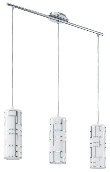 Eglo 92563 - Lustr na lanku BAYMAN 3xE27/60W/230V