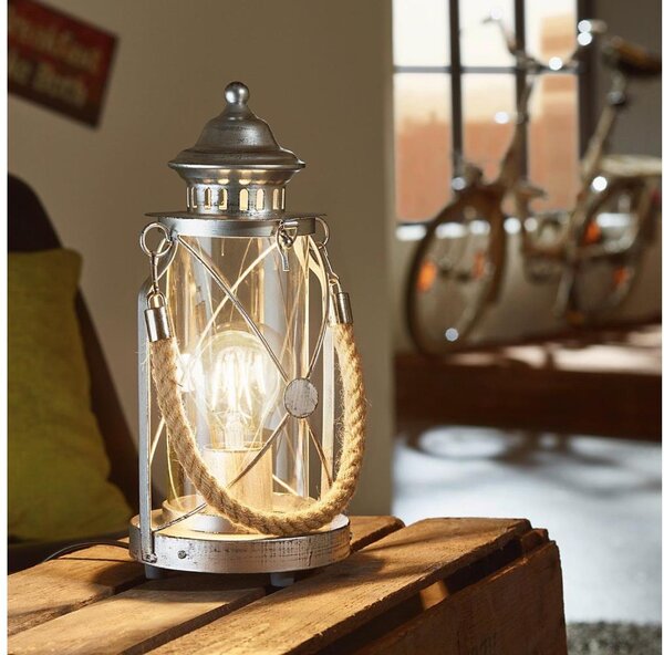 Eglo 49284 - Stolní lampa BRADFORD 1xE27/60W/230V
