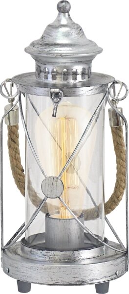 Eglo 49284 - Stolní lampa BRADFORD 1xE27/60W/230V
