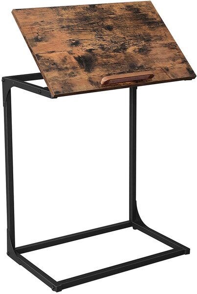 VASAGLE Příruční stolek Industry - 55x35x66 cm