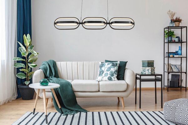 ZÁVĚSNÉ LED SVÍTIDLO, 123/21/250 cm Novel - Závěsná LED svítidla