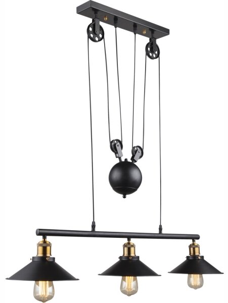 Globo 15053-3 - Lustr LENIUS 3xE27/60W/230V