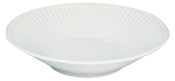 Těstovinový talíř Alice White 23 cm