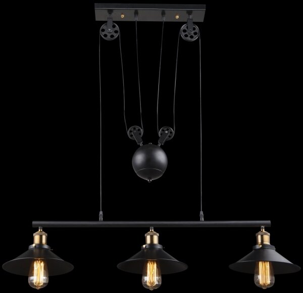 Globo 15053-3 - Lustr LENIUS 3xE27/60W/230V