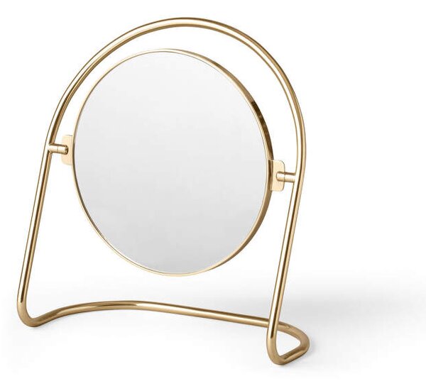 Audo (Menu) Stolní zrcadlo Nimbus, polished brass