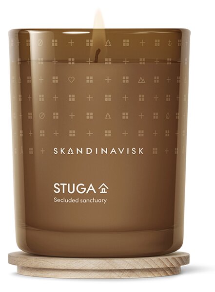 Vonná svíčka ve skle STUGA (chata) 200 g