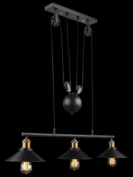 Globo 15053-3 - Lustr LENIUS 3xE27/60W/230V