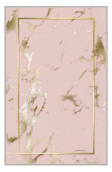 Conceptum Hypnose Koberec Mohyla 50x80 cm růžový/zlatý